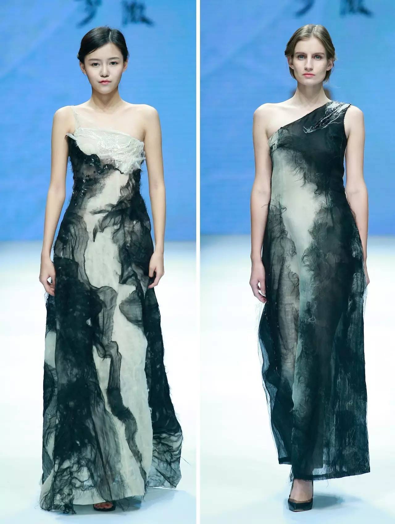 水墨丹青賞畫卷 | 亞歐時(shí)裝周 DAY2_時(shí)尚_網(wǎng)