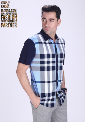 男裝風尚新視界 西裝短袖與T恤的視覺盛宴